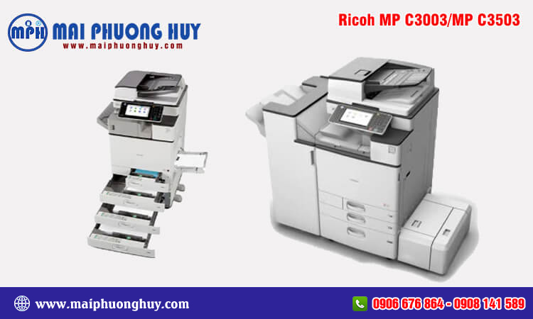 Máy màu cho thuê gói trung bình khổ giấy A4-A3-A5