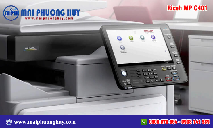 Máy màu nhỏ gọn khách thuê nhiều khổ giấy A4-A5